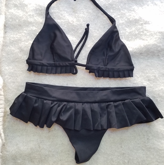 skirted thong swimsuit